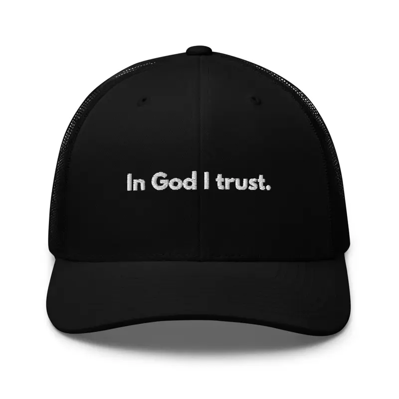 In God I trust.